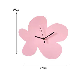 Nordic Wall Flower Clock
