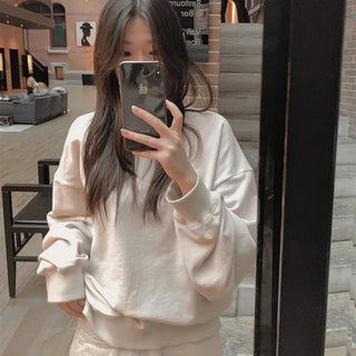 Stitch lettering sweatshirt
