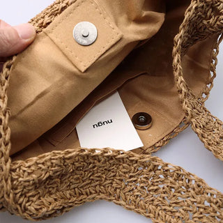 Rattan Shoulder Bag