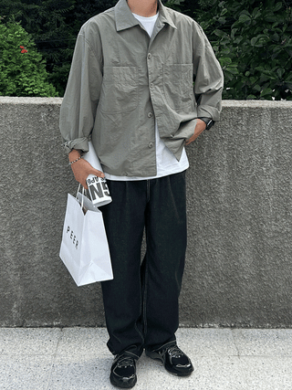 Kant String Shirt Jacket