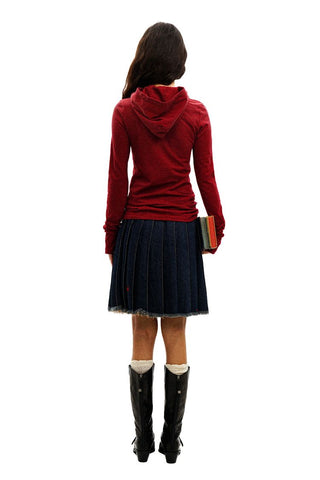 [Moromoro2] Old Hooded Long T-Shirt