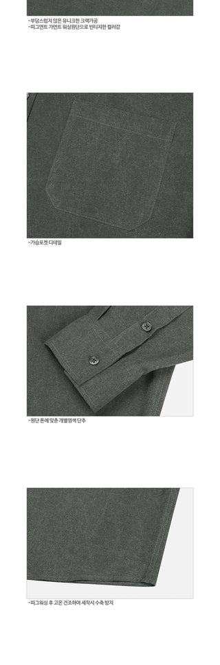 Thor Crack Pigment Oversized Shirt