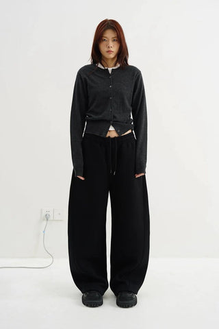 [MASONPRINCE] Heavyweight Air Layer Wide Pants