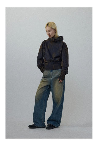 CONP Hand-painted War Hoodie (Blue)