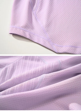 [Monterest] Half-Zip Slim Fit UV Protection Top