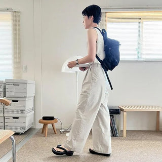 Two-pleat chino pants
