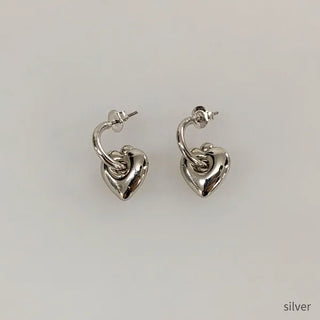 Heart Ring Earrings