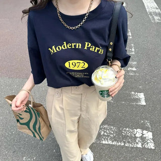 Oversized Lettering T-Shirt