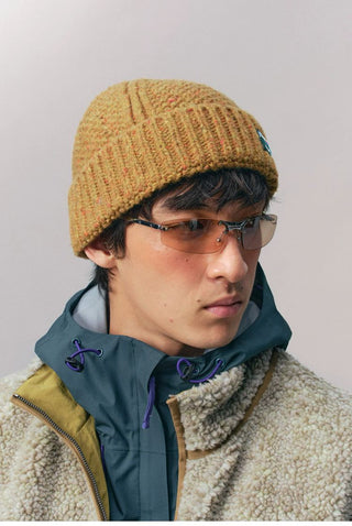 [Monterest] Merino Wool Blend Speckled Knit Beanie