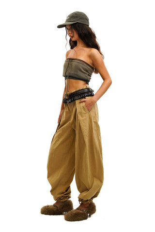 [Moromoro2] Contrast Striped Hooded Cardigan  Set