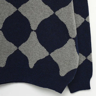 Circle Argyle Knit