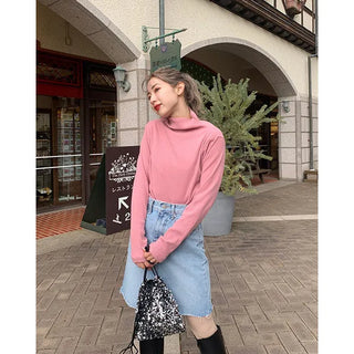 Basic denim skirt