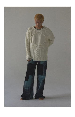 CONP Low-Rise Bootcut Jeans (Blue)