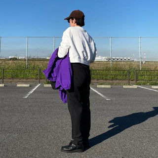 Wide-fit slacks