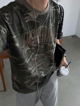 Rapha Camo 1/2 T-shirt
