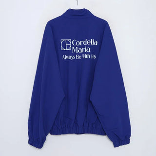 Lettering Nylon Jumper