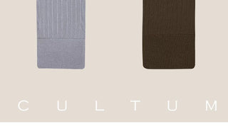 [CULTUM] Mercerized Cotton Ribbed Business Socks
