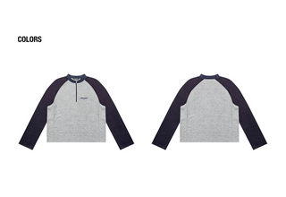 [MASONPRINCE]  Color Block Raglan Tee