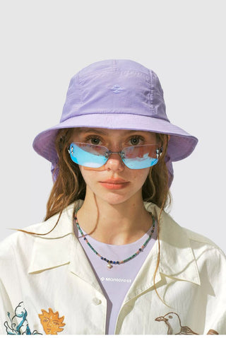 [Monterest] Outdoor Sun Hat with Detachable Neck Flap