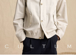 [CULTUM] Cotton Ivy Collar Sailing Jacket