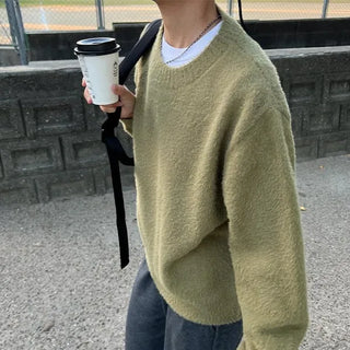 Soft angora knit