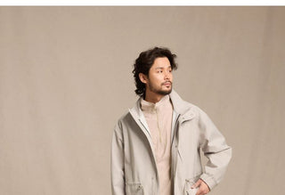 [CULTUM] Waterproof Stand Collar Field Jacket