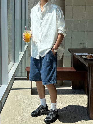 Biya Pigment Linen Shirt