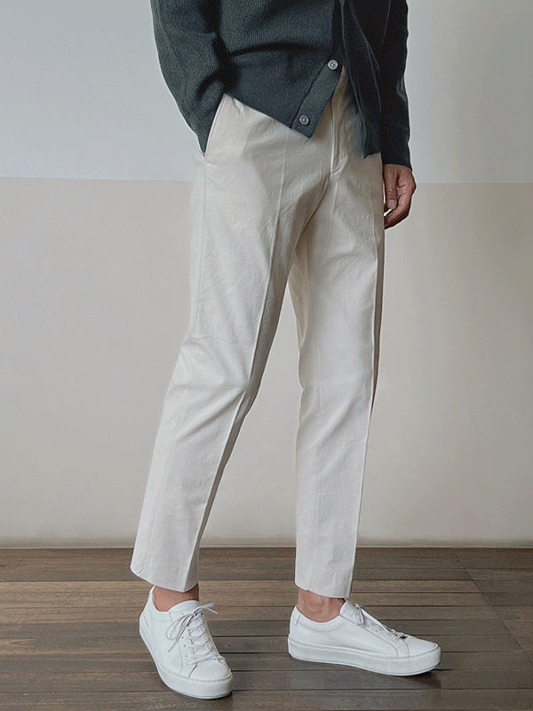 Must-Have Elastic Waist Chino Pants