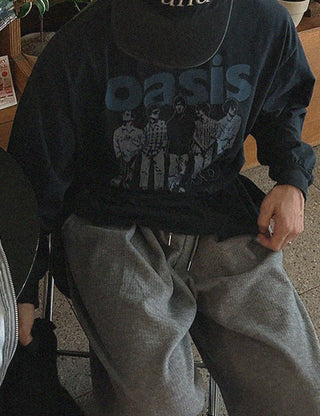 Oasis Ribbed Long Sleeve Tee (2 colors)