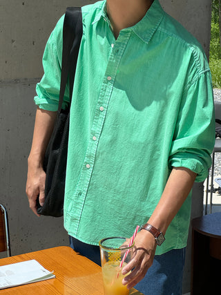 Biya Pigment Linen Shirt