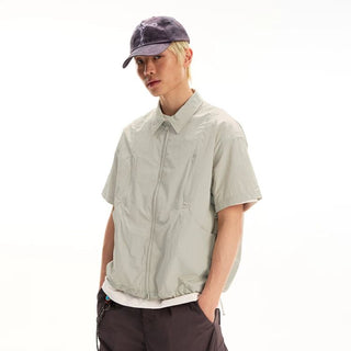 [Monterest] UPF50+ Water Repellent Zip-Up Shirt Jacket