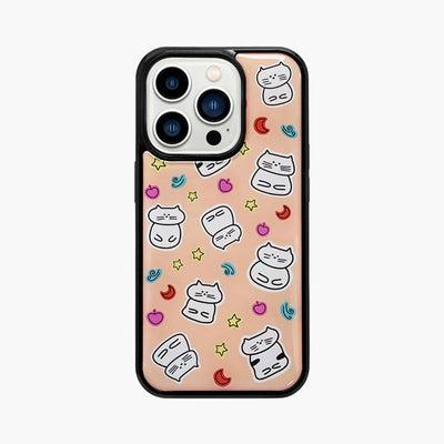 Cat World Light green Epoxy Phone Case