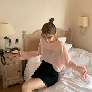 lolli see-through round T