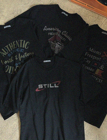 Series Pigment Short Sleeve T-shirt (4 types)