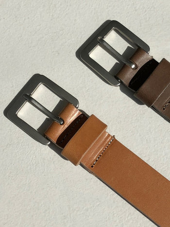 Bagel Leather Belt