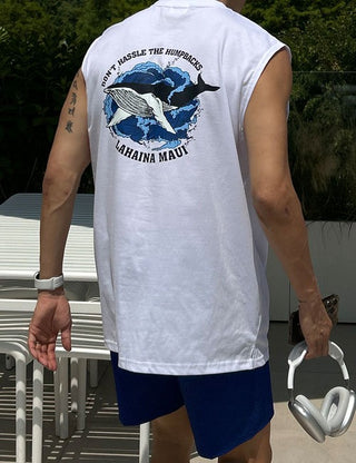 Whale Sleeveless Top (3 colors)