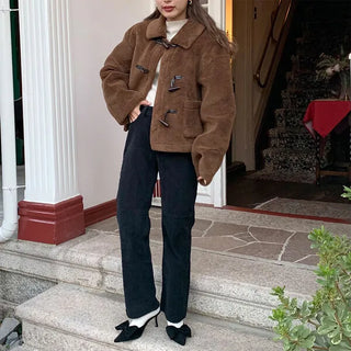 Duffle Cropped Mustang Coat