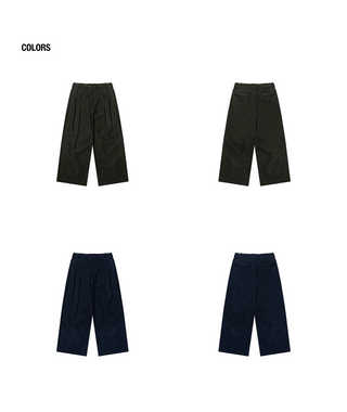[MASONPRINCE] Pleated Workwear Trousers