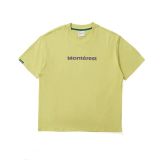 [Monterest] Quick-Dry Antibacterial Logo Crewneck Tee