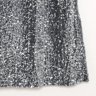 Sequined long skirt