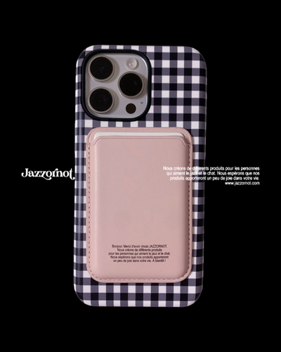 Check Case Rosy Wallet Set