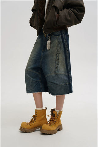 [MASONPRINCE] Scottish Plaid Collar Workwear Boots