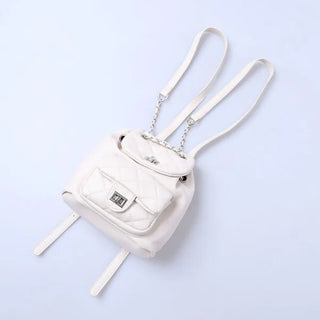 Quilted Chain Mini Backpack