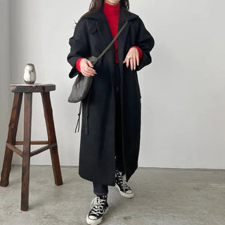 Wool long coat
