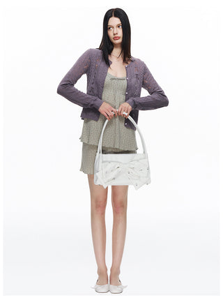 [NECY] Blossom Open Walk Knit Cardigan (2color)