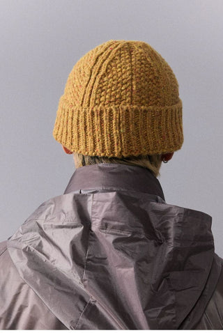 [Monterest] Merino Wool Blend Speckled Knit Beanie