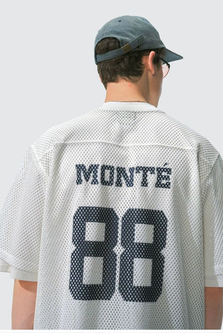 [Monterest] Mesh Jersey Short Sleeve Tee