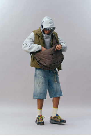 [Monterest] Water-Resistant Padded Stand Collar Vest