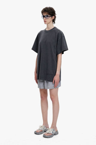 [MASONPRINCE] Washed Embossed Logo Top (3 Versions)