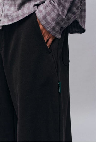[Monterest] Relaxed Fit Drawstring Knit Sweatpants